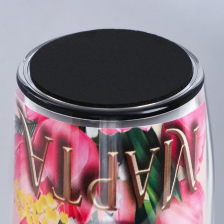 Thermost man with the insert "Tulips March 8" 250 ml-2