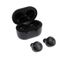 Wireless headphones Luazon VBT 1.21, vacuum, Bluetooth 5.0, 300 mAh boxing, black