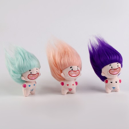 Gift set for a girl with a soft toy "hairy"-5