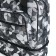 Lightning bag, with an increase, external pocket, black/white color