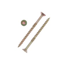 Infix, 4.5x60 mm wood screws, with a hidden mill, Torx25, yellow zinc
