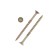 Infix, 4.5x60 mm wood screws, with a hidden mill, Torx25, yellow zinc