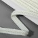 Weeks are decorative, with beads, 13 mm, 4.5 ± 0.5 m, white color