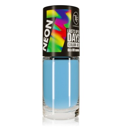 Nail polish TF Color Gel Lasts Up To 7 Days Neon, tone 320 High Wave, 8 ml