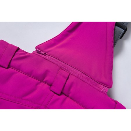Ski costume for girls for, height 128 cm, raspberry color-17