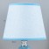 Table lamp "Aquamarine" 1x60W E27 Blue 22x22x42 cm Risalux