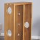 Wooden shelf large, under 6 bottles, 96x40x16 cm