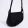 Women's bag made of artificial leather, 20x16x8.5 cm, black color
