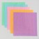A set of napkins of the share "Tenderness" 30x30 cm, 5 pcs. microfiber, 100% p/e