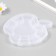 Casket Plastic for the little things "Apple" Transparent 12 compartments 16.5x15.5x2.5 cm