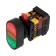 Button APBB-22 "Start-Stop" oval 230 in No+NC