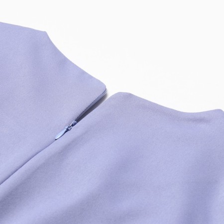 Women's dress Minaku: Silk pleasure Lilac color, rr 46-11