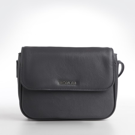 Women's bag Textura, messenger, small size, color gray-1