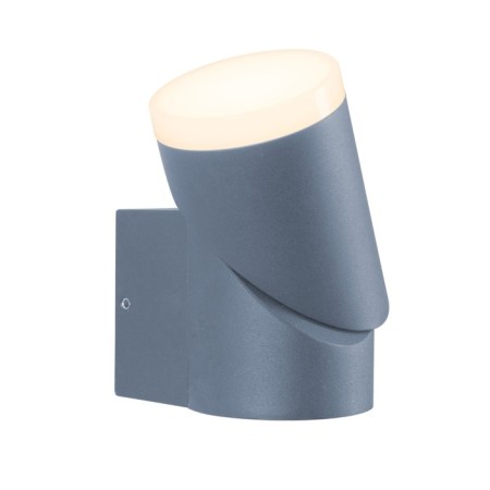 Sconces Outdoor O007wl-L6gr, LED, 6 W, 85x65x165 mm, 440 lm, 3000k, gray