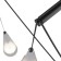 Bra Maytoni P090WL-L24CH3K, 2XLED, 24W, 38.9x48.9x228.9 cm, 840lm, color chromium