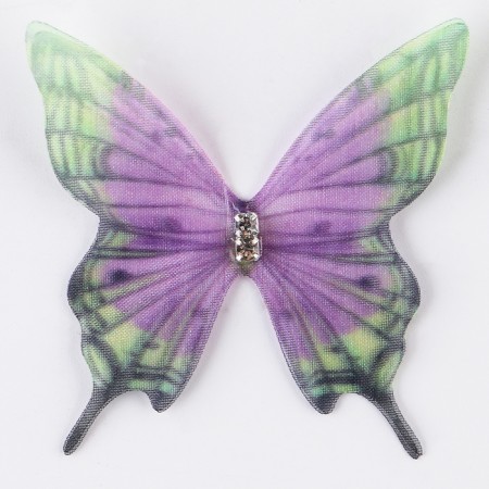 Decor for creativity "Butterfly Khokhlatka", two -layer, set of 12 pcs., Size 1 pc. - 5 × 5 cm-2