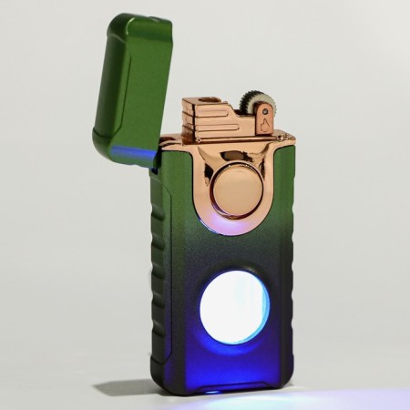 Gas lighter, piezo, with backlight, 2 modes-4