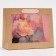 PVC package, "peonies", 24 x 11 x 20 cm