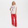 Pajama New Year's Women (T-shirt and Pants) KAFTAN CATS, size 40-42
