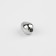 Tip for a cord, d = 4 mm, 12 × 10 mm, 10 pcs, silver color