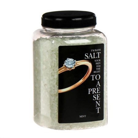 Sea salt "Dr. aqua", natural, for baths, "mint", 0.7 kg-1