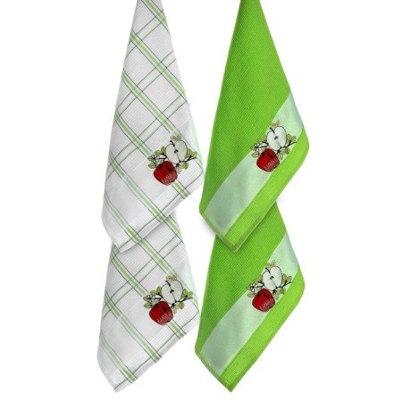 A set of wuffed napkins Diva Afrodita "Yabloko", size 45x65 cm, 4 pcs-2