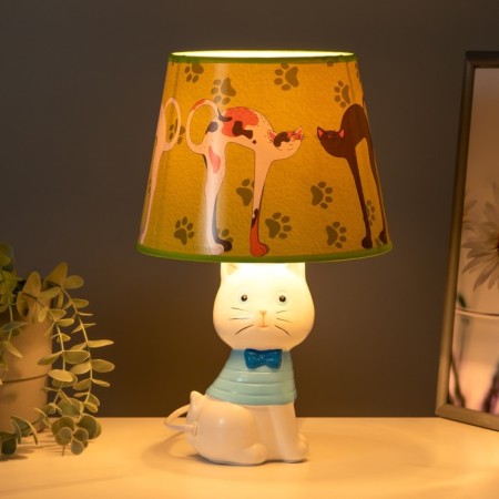Board lamp "kitten" E14 15W white 20x20x32 cm Risalux-2