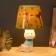 Board lamp "kitten" E14 15W white 20x20x32 cm Risalux