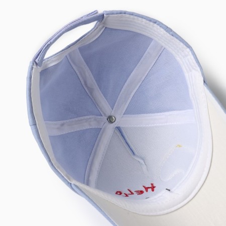 Children's cap "Dino" minku Blue color, rr 52-54-3