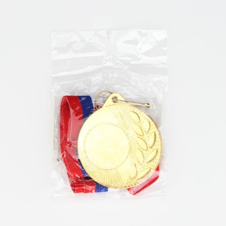 Medal for application 006, d = 5 cm. Color gold. With a ribbon-4