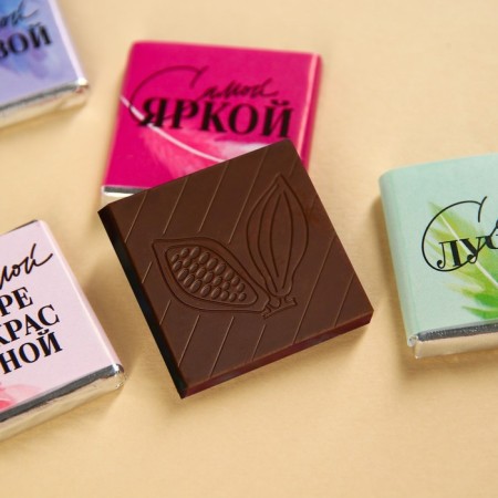 Milk chocolate "March 8", 5 g. X 4 pcs.-2