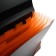 Folder-carte, A4, 6 departments, 700 μm, Erichkrause "Matt Accent", on the elastic band, embossing "sand", black, mix