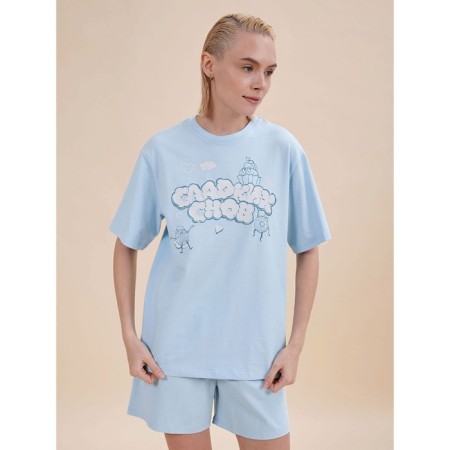 Female set, size XL, blue color