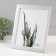 Photo frame plastic 20x25 cm "Double braid" silver with holographia 23.4x28.5 cm