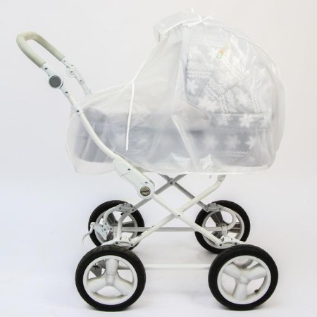 Raincoat on the stroller cradle, PVD mix