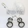 Raincoat on the stroller cradle, PVD mix