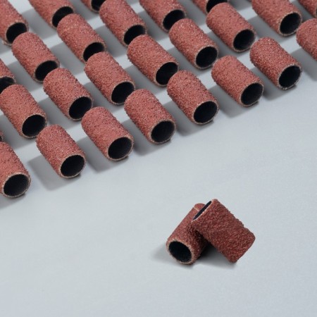 Pedicure nozzles, 100 pcs, abrasiveness 120, in case-1