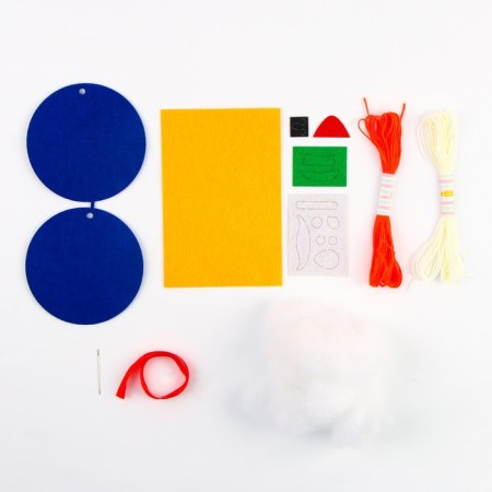 New Year's set for creativity. The Christmas ball "New Year! Fox "-2