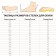 Shoes for shoes, universal, foil, 36-45r-r, 29.5 cm, pair, white color