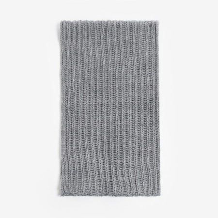 Female snood, gray color, size 120x32-1