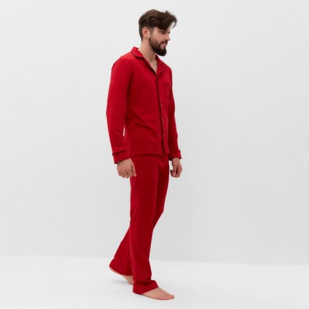 New Year. Pajama men's kaftan classic line, size 50-2