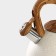 A kettle with a stainless steel whistle Magistro Stone, 2.7 L, Soft-Touch pen, induction, beige color
