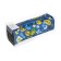 Penal soft, 1 compartment, quadro, 70 x 200 mm, Hatber "stickers" silicone+textiles, blue npn_72260