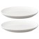 Set of plates Tkano Kitchen Spirit, 21 cm, 2 pcs, white color