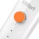 Steam mop KitFort KT-1048-2, 1300 W, 360 ml, cord 4.9 m, white-orange