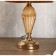 Table lamp "Emilia" 1he27 40W gold-beige 26x26x46 cm Risalux