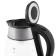 Electric kettle Vitek VT-7037, glass, 1.7 l, 2200 watts, black-silver