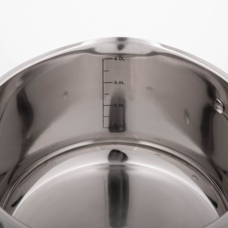 Magistro Klimena stainless steel pan, 4.6 l, lid-durtered, plum nose, capsule, induction-4