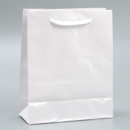 Gift package laminated, packaging, “white”, S 12 x 15 x 5.5 cm-3