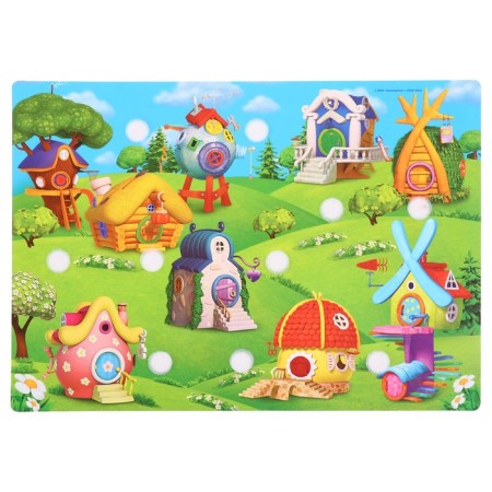 Developing Velcro game, designer “Fun Velcro. Who lives where? ", Smeshariki-3